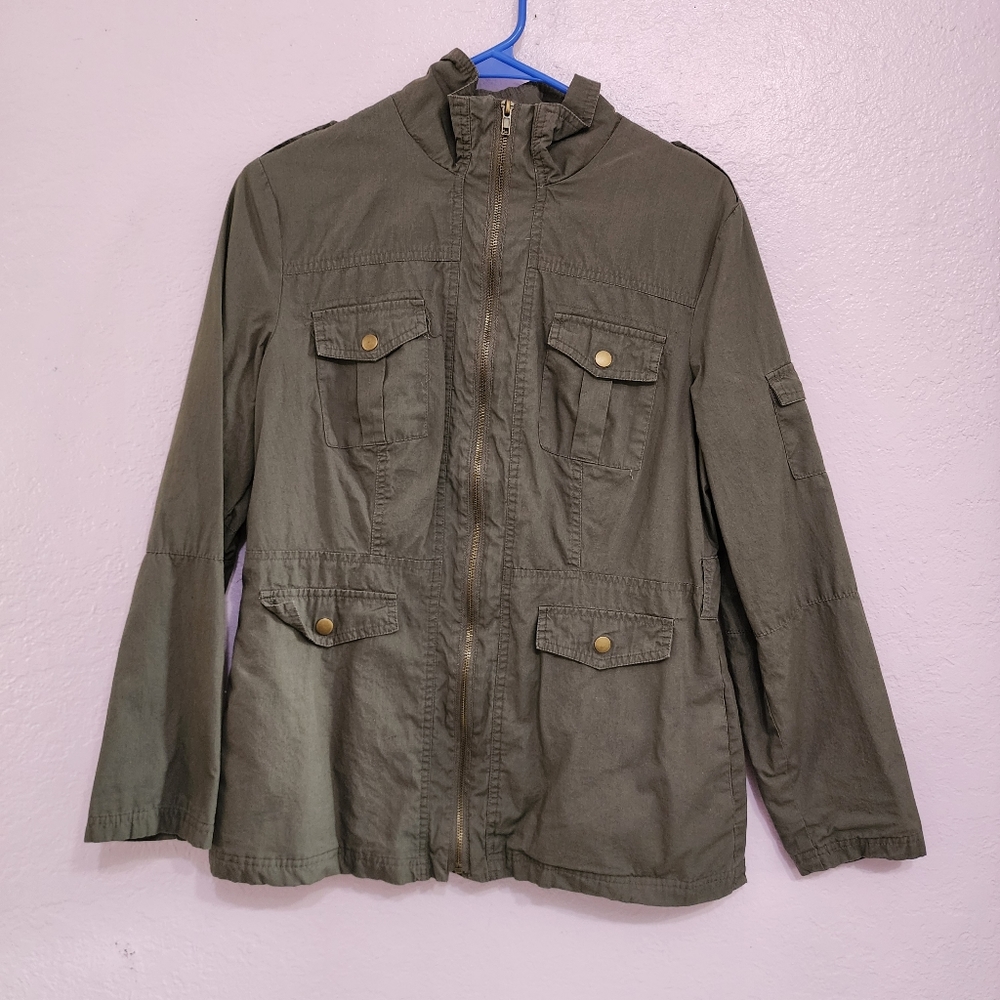 MARK/AVON Zip-Up Sweater (L)